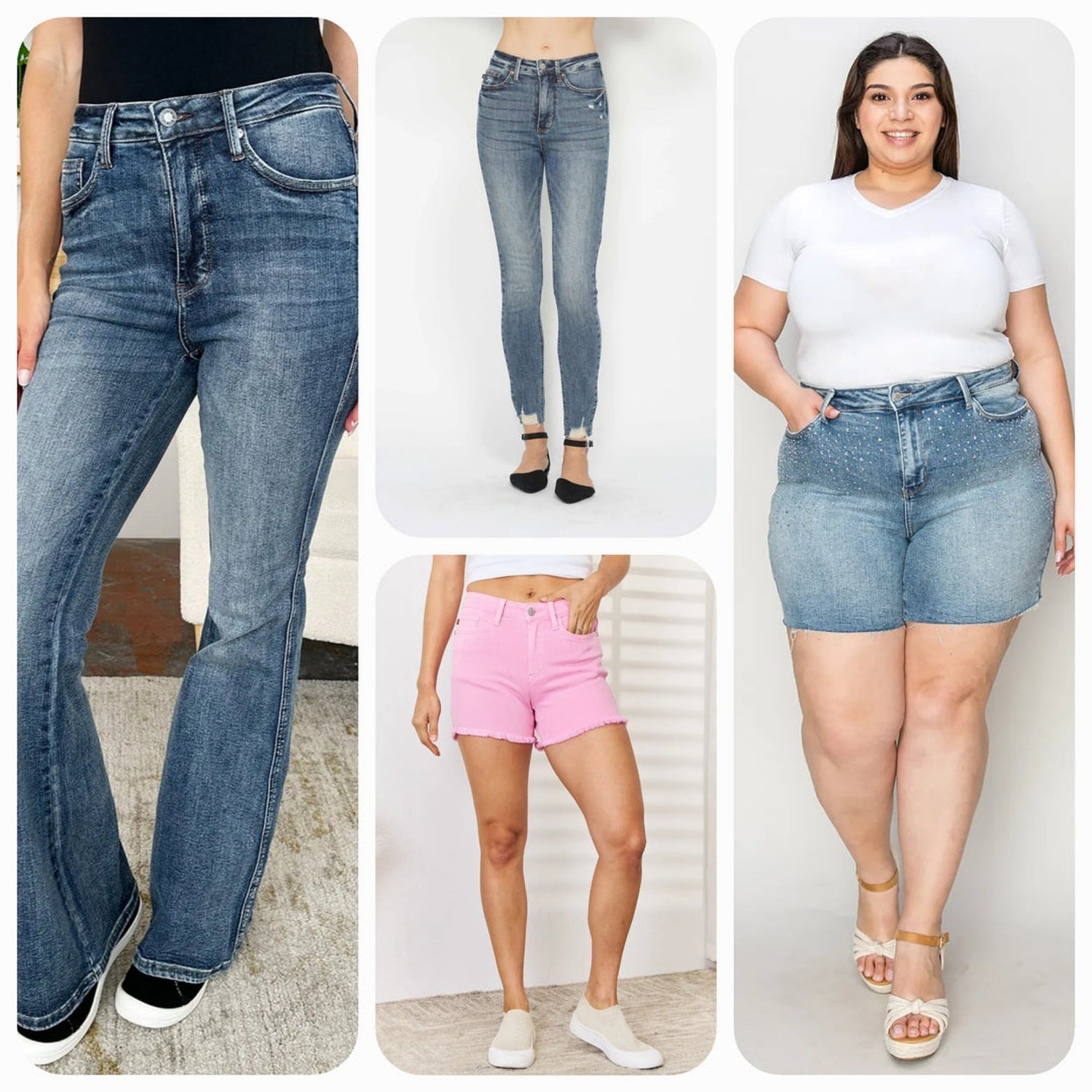 Judy blue jeans & David Jones & Blazer etc