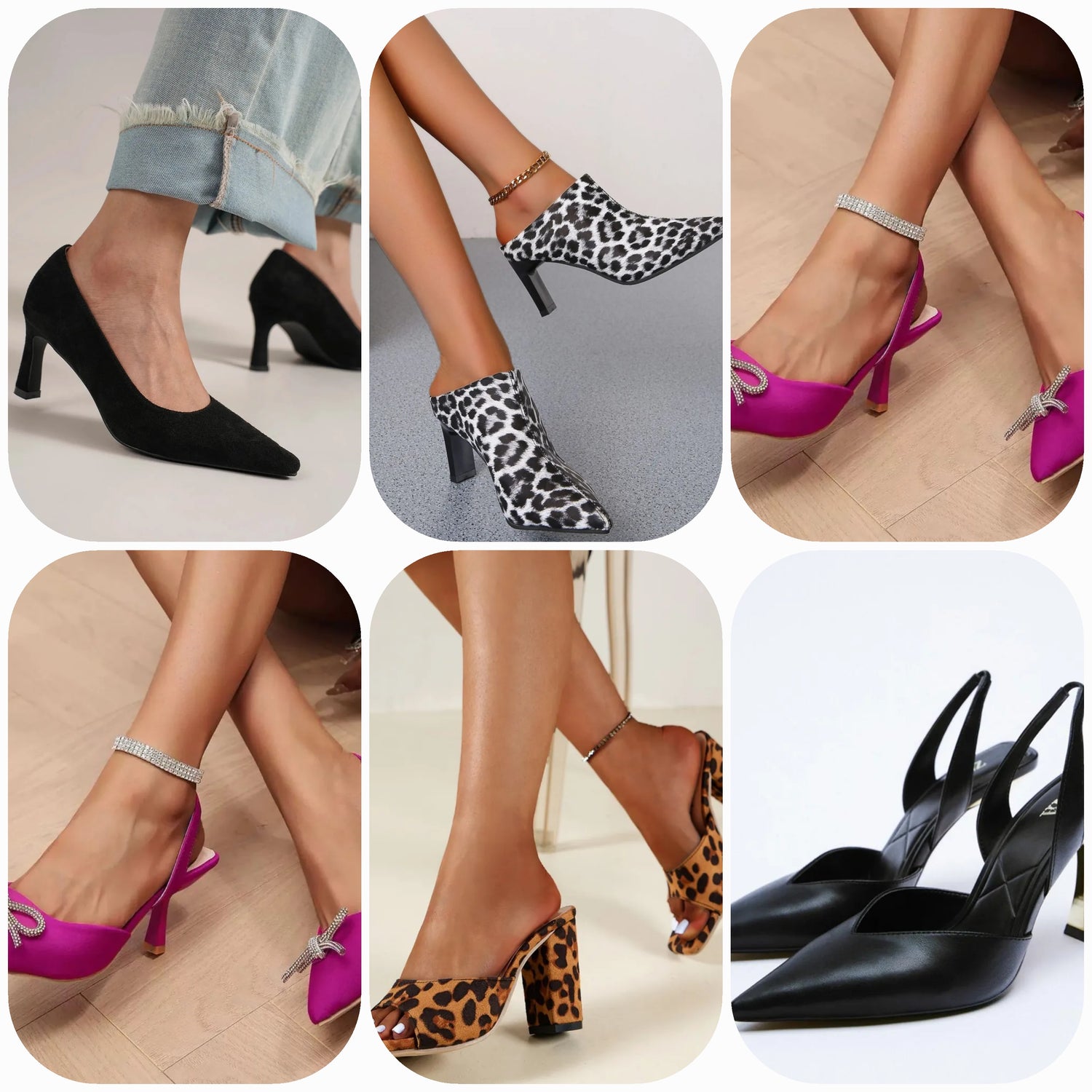 Chic & Trendy Pumps – Leather, Suede, Slingback & More