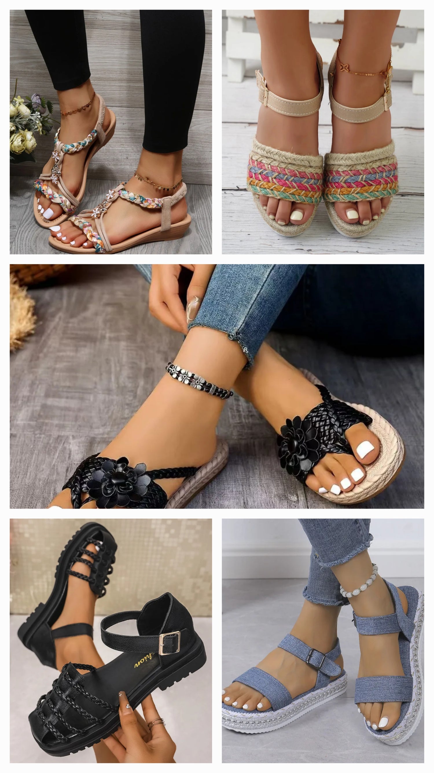 Braided Sandals