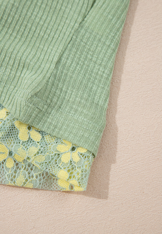 Peace Patch Batwing Sleeve Hooded Blouse