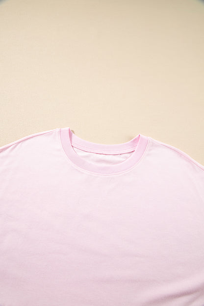 Round Neck Half Sleeve Mini Dress