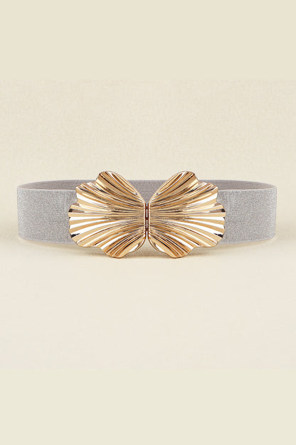 Zinc Alloy Buckle Elastic Belt